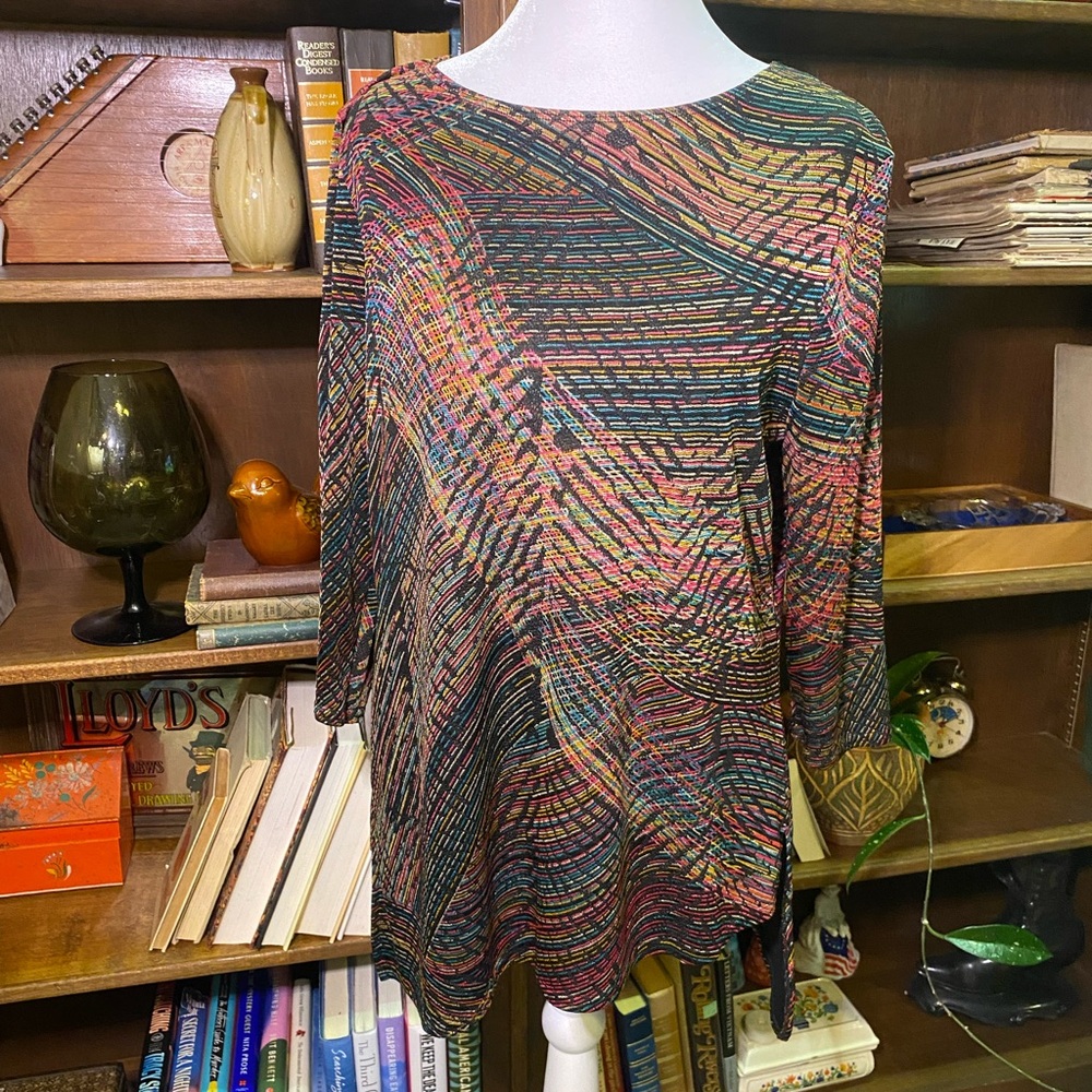 Peck & Peck Multicolor Knit Top